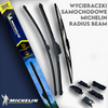 MICHELIN RADIUS BEAM Windscreen wiper front+rear for SEAT LEON ST 2013-2018