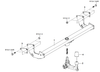 Towbar Westfalia vertical detachable Mercedes-Benz Vito 447 14- + 13p uni e-kit